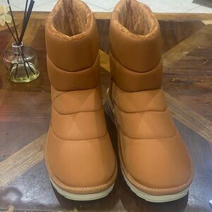 Lands' End Men's Brown Insulated Boots